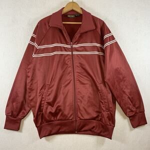 Vintage Haband Mens Full Zip Nylon Track Jacket Retro Sportwear Streetwear Korea
